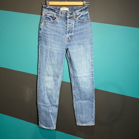 Abercrombie & Fitch The Dad High Rise size 24 - Picture 3 of 13
